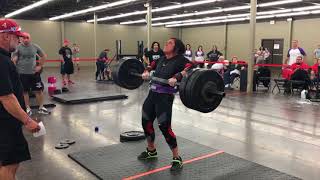 Kimberly Derks! Pressing Machine and 181# USS Axle C&P Record Holder!
