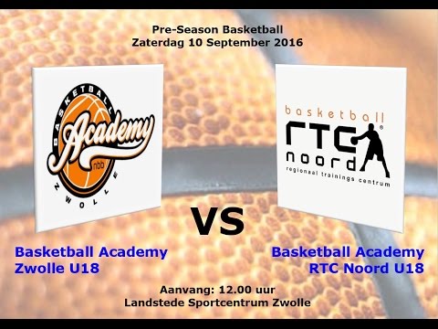 BA Zwolle U18 - RTC Noord U18, Pre Season, 1e kwart, 10-09-2016
