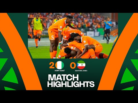 Ivory Coast v Guinea-Bissau | Afcon 2023 Highlights