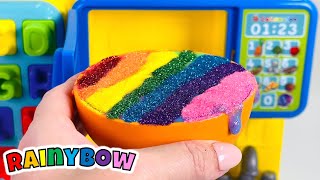 Toy Learning Video | Learn Shapes, Colors and Numbers with a Birthday Cake!