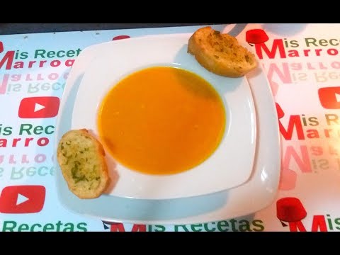 Como hacer una deliciosa SOPA DE CALABAZA 😋😋