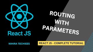 routing with parameters in React JS | pass/get multiple route parameters | React JS Full tutorial