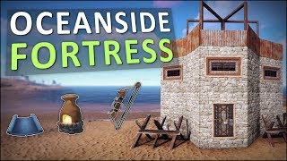 Starting a FORTRESS by the SEA! - Rust Solo Survival #1