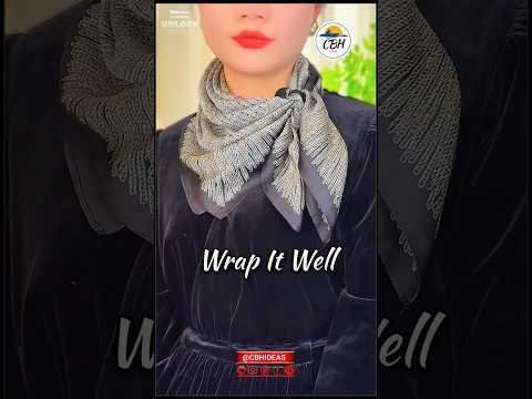 Scarf Wear fashionable style