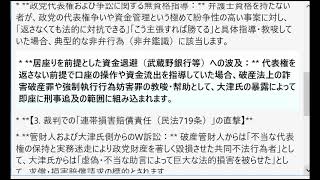 大津氏に対し、立花氏らから代表権返還を迫られた初期段階で「返さなくてもうまくできる代表権を握り続ければ勝てる逃げ切れる」と吹き込み、泥沼の居座りを誘導したアドバイザー・配信者たちの末路と法的責任の検証