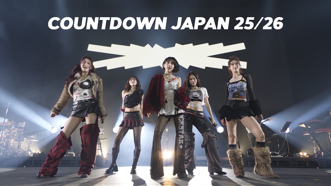 LE SSERAFIM Stage Cam @ COUNTDOWN JAPAN 25/26