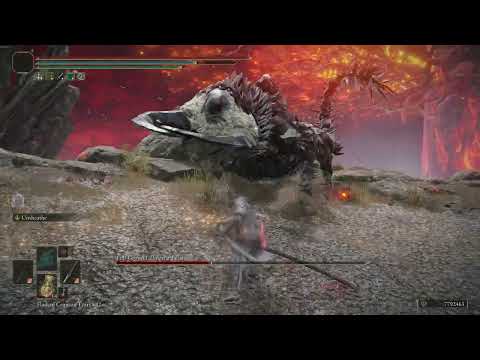Elden Ring - Full Grown Fallingstar Beast - No Hit - NG+7 (Nagakiba)