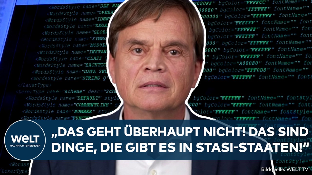 DEUTSCHLAND: Scharfe Kritik an Geheimdienstreform! Bernd Baumann warnt vor "Überwachungsstaat"