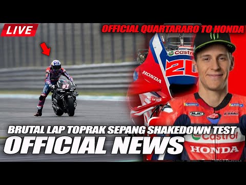 INSANE FULL RACE Toprak's AGGRESSIVE LAP V4 Sepang SHAKEDOWN TEST, OFFICIAL Fabio Join Honda 2027