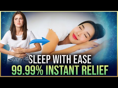 REMOVE PERIOD CRAMPS INSTANTLY | Ovary Healing & Menstrual Cramp/Pain Relief - Healing Music #V107