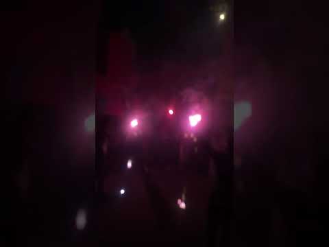 Torcida Nove de Julho chegando no campo 2019