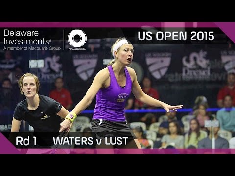 Squash: Delaware Investments US Open 2015 - Round 1 Highlights - Waters v Lust