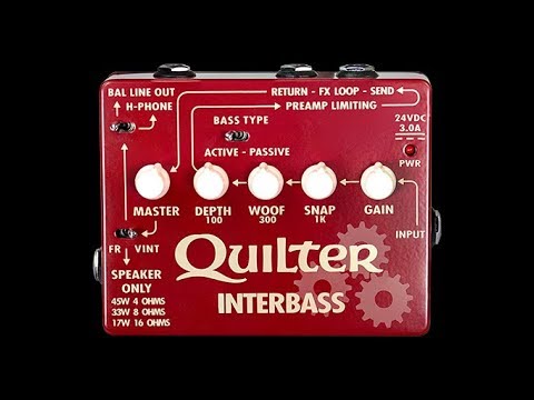 Quilter Interbass, MICRO BASS AMP/CONSOLE INTERFACE image 2