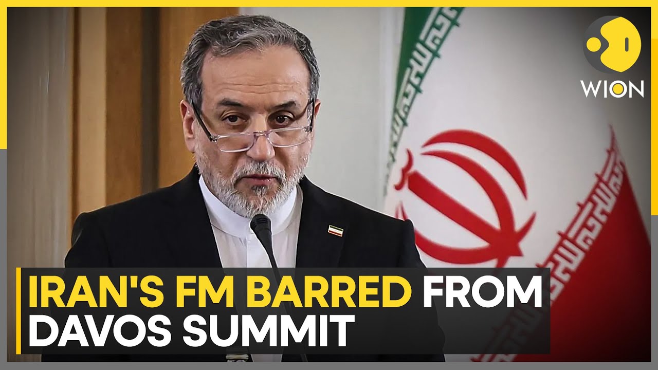 WEF Cancels Iran Diplomat Invite Over Civilian Deaths in Protests | WION