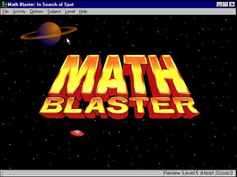 Math Blaster in Search of Spot Review Level 5