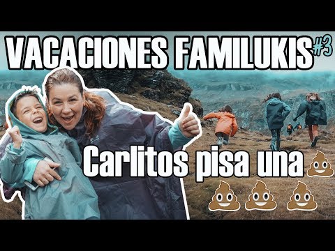 VACACIONES en FAMILIA #3 😎CARLITOS pisa una 💩💩💩 // Piau Engaly 🏞