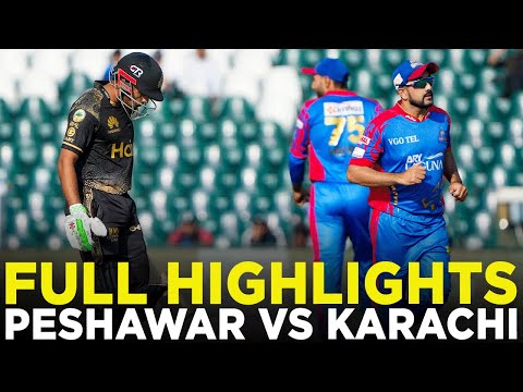 Full Highlights | Peshawar Zalmi vs Karachi Kings | Match 6 | HBL PSL 9 | M2A1A