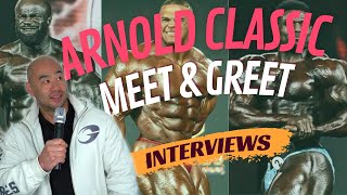 ARNOLD CLASSIC 2023 | ATHELETES MEET & GREET | INTERVIEWS WITH THE COMPETITORS
