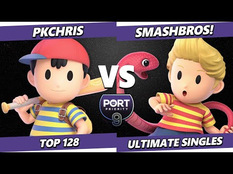 Port Priority 9 - PkChris (Ness) Vs. SmashBros! (Lucas) Smash Ultimate - SSBU