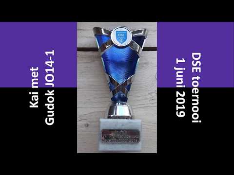 Kai met Gudok JO14-1 @ DSE toernooi 1 juni 2019