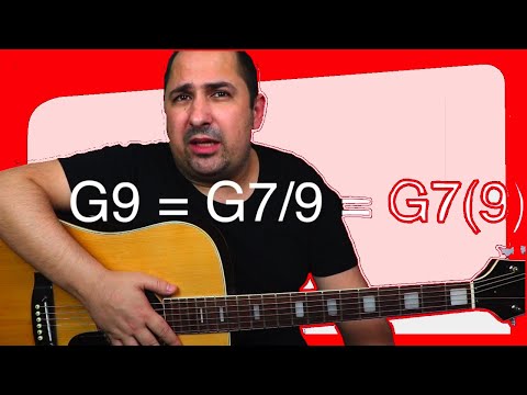G9 CHORD GUITAR tutorial 🎸 G ninth 🎼 G9 🎶 G7/9 🎶 3 positions!!