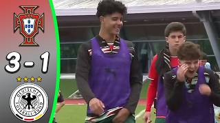 Download lagu Portugal  - Germany  3:1 | Highlights | Cristiano Ronaldo Jr. Algarve Tournament U16 Winner mp3