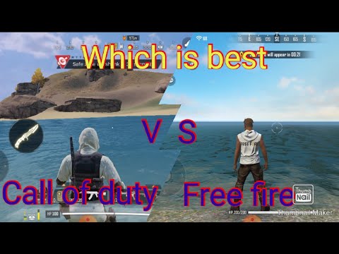 Garena Free fire vs Call of Duty Mobile| Full comparison | 2021 | FF vs CODM | which one is better??