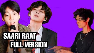 Download lagu Saari Raat Jungkook ft Taehyung If BTS sang in Hin... mp3