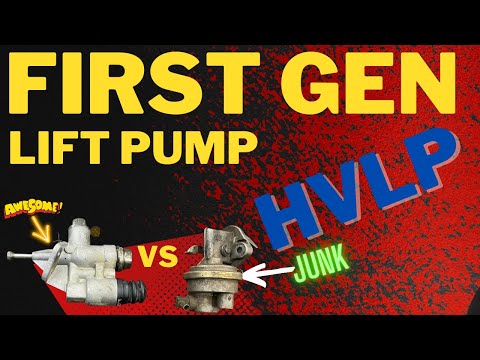 HOW TO BUILD HVLP LIFT PUMP ( 89-93 FIRST GEN CUMMINS )