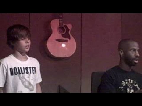 Justin singing You Got It Bad with B. Cox