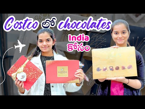 maa family kosam Costco lo Chocolates: Holidays & Laser Hair Removal || Telugu Vlogs in USA || A&C