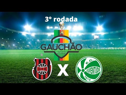 Campeonato Gaúcho Brasil de Pelotas 3 x 1 Juventude {3ª rodada} (14-06-2022)