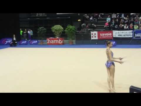 Julie Lienard Chambéry 2017 National A 16-17