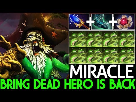 MIRACLE [Undying] Pro Bring Dead Hero is Back Offlane Gameplay 7.25 Dota 2