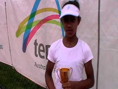 Destanee Aiava: 2011 Optus 12s National Claycourt Champion