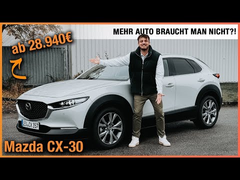 Mazda CX-30 im Test (2025) Mehr Auto braucht man nicht?! Fahrbericht | Review | e-Skyactiv G 140