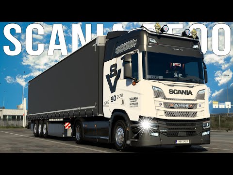 ETS2 1.42 - 500PS Scania R500 + Kögel Trailer [1940] EURO TRUCK SIMULATOR 2