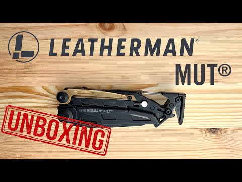 Мультитул LEATHERMAN Mut 850012N (16в1, коричневый чехол Molle) - фото 1 - id-p1787421086