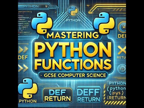 Mastering Functions And Procedures Python Programming A Level Computer Science