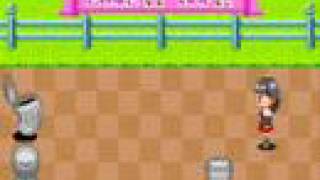 preview picture of video 'Gakuen Alice GBA Mini-game No.9 - Chasing the Trash Can Game'