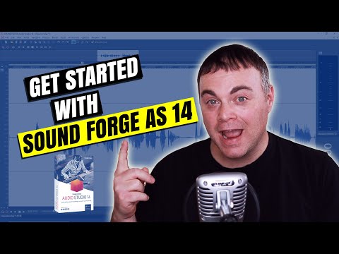 Magix Sound Forge Audio Studio 14 Tutorial for Beginners