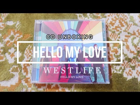 Westlife - Hello My Love CD Single Unboxing