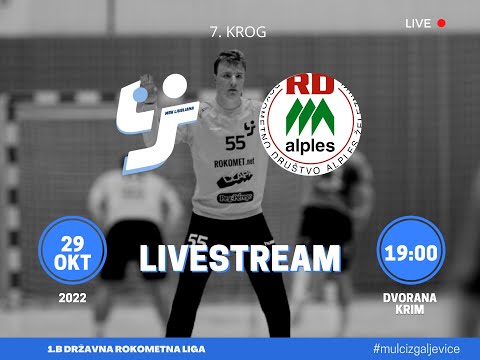 07. KROG - 1.B DRL - MOŠKI (2022/23:): MRK LJUBLJANA : RK VELIKA NEDELJA [PRENOS]