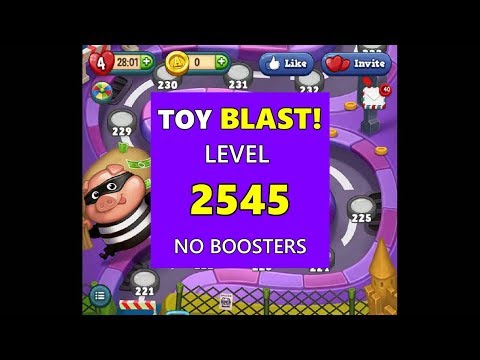 Toy BLAST! Level 2545 ~ NO BOOSTERS