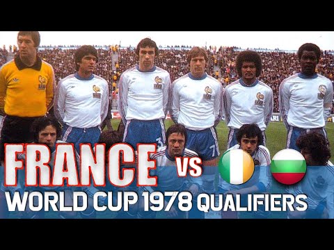 FRANCE 🇫🇷 World Cup 1978 Qualification All Matches Highlights | Road to Argentina
