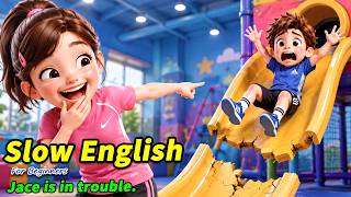 Download lagu They Built a Secret Slide at Home… Then THIS Happened! 😱 | Slow English Story (A2) mp3