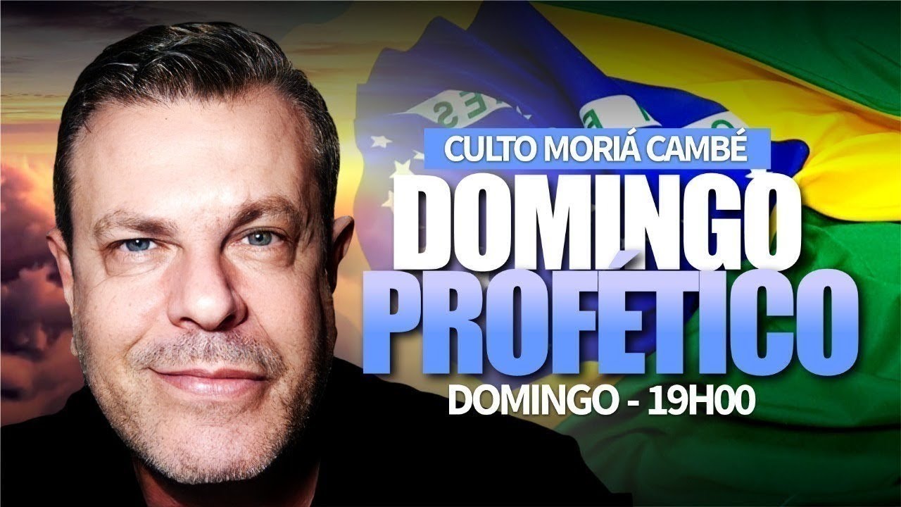 DOMINGO PROFÉTICO | APÓSTOLO EDILSON | CULTO MORIÁ SEDE CAMBÉ 04.08.2024