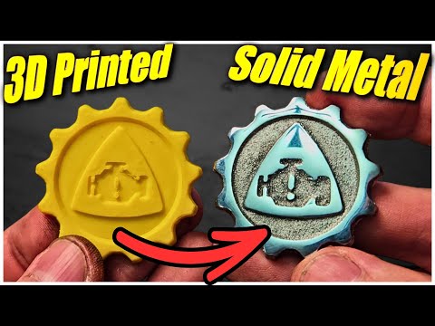 How To: 3D Prints to Solid Metal | EASY Sand Casting Tutorial