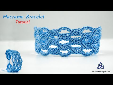 NEW Macrame Celtic Bracelet DIY Macrame Crafts