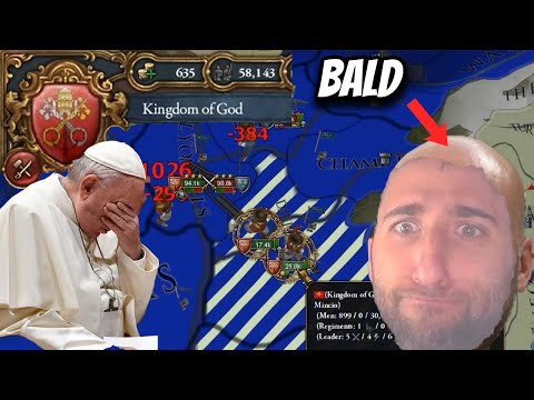 BALD POPE FIGHTS EUROPE - Battle Pope EU4 MP Part 4